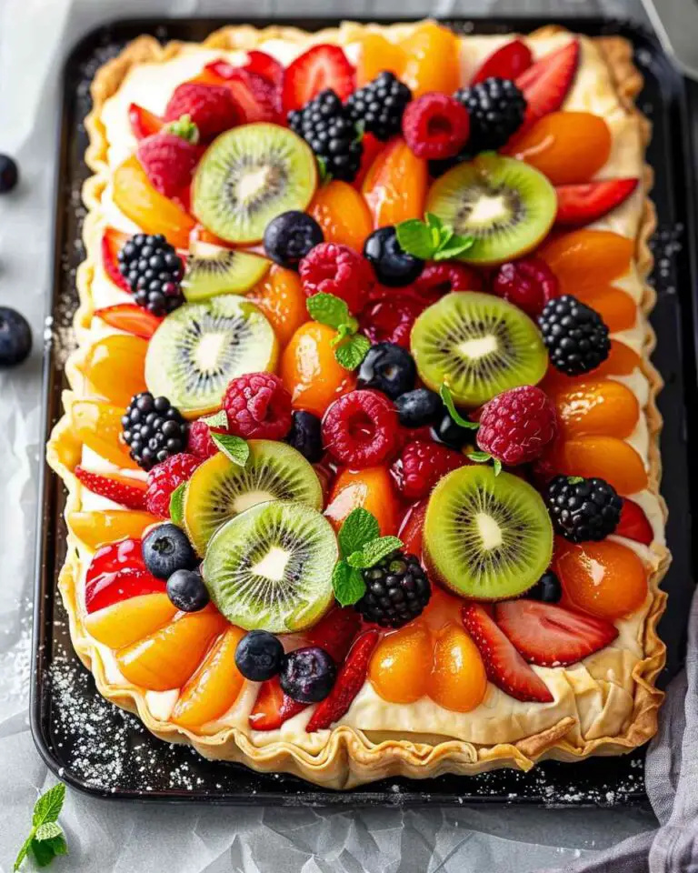 Phyllo Fruit Tart