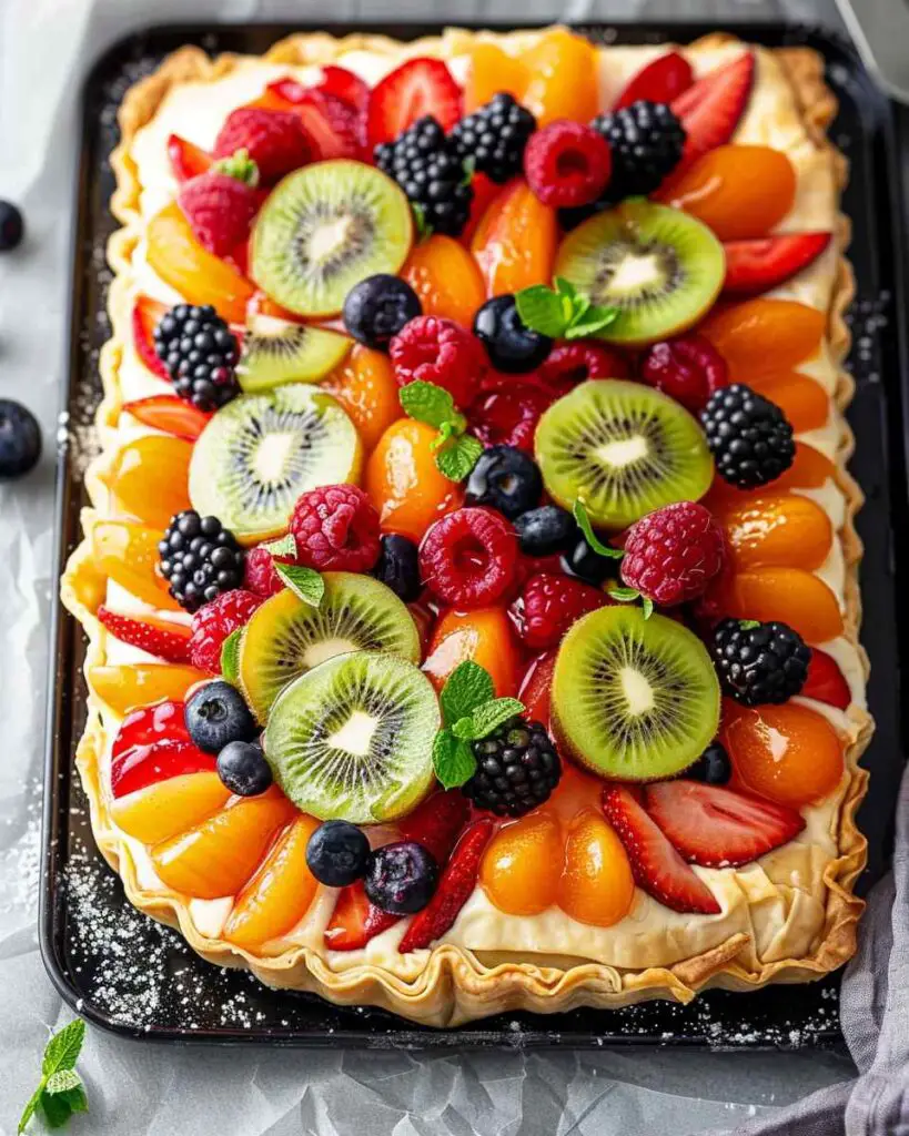 Phyllo Fruit Tart