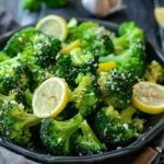 Roasted Garlic Lemon Broccoli