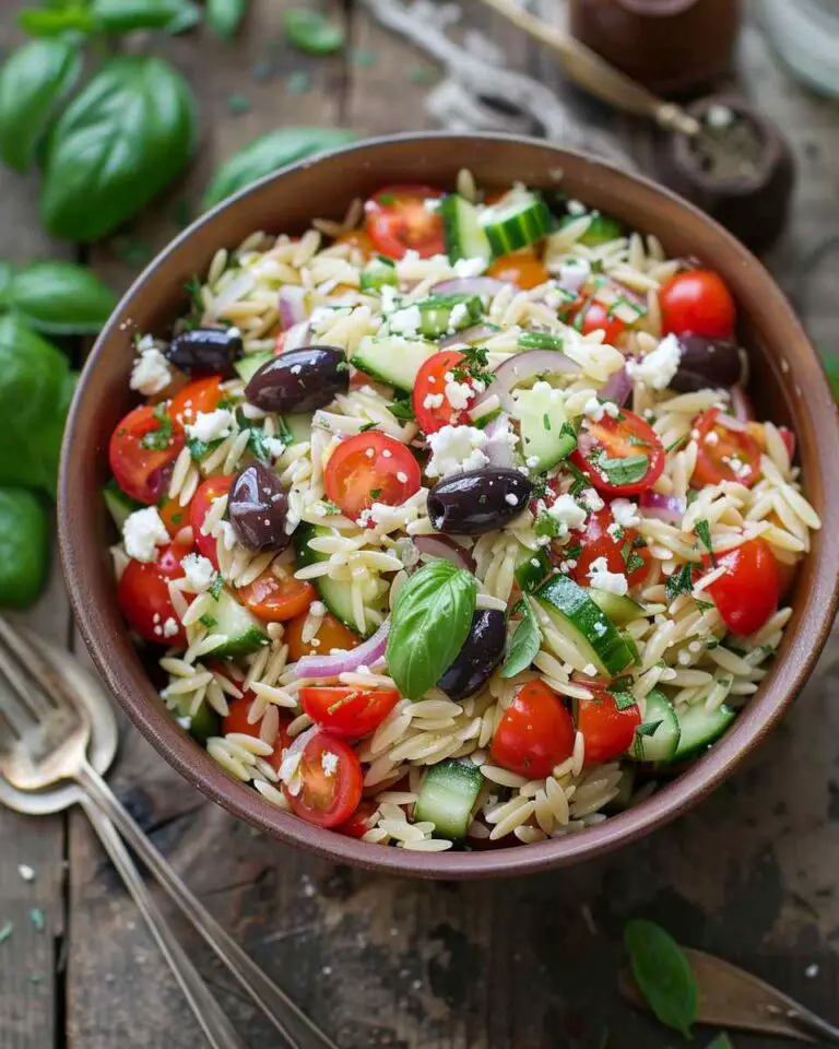 Greek Orzo Salad