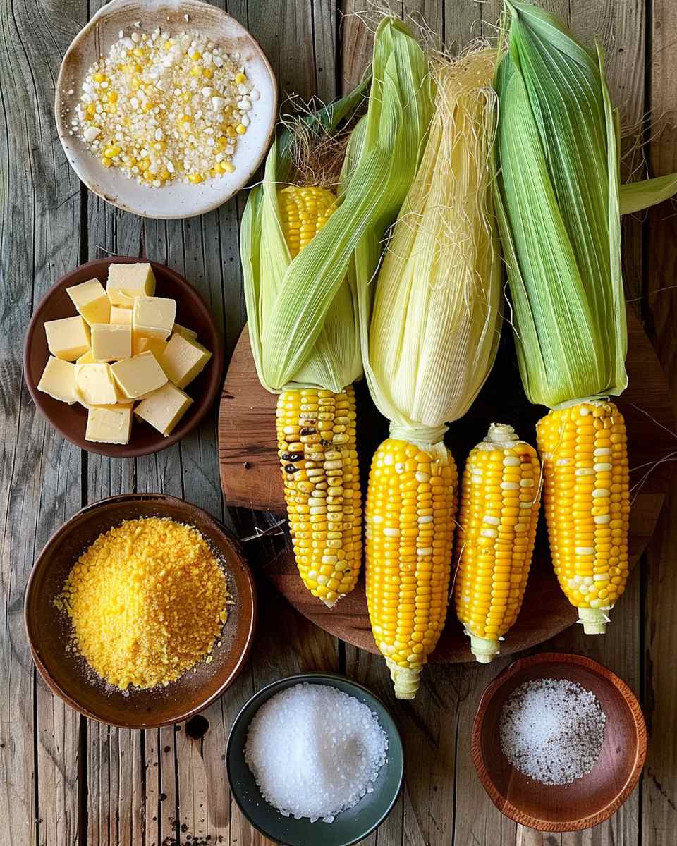 Oven-Roasted Corn on the Cob