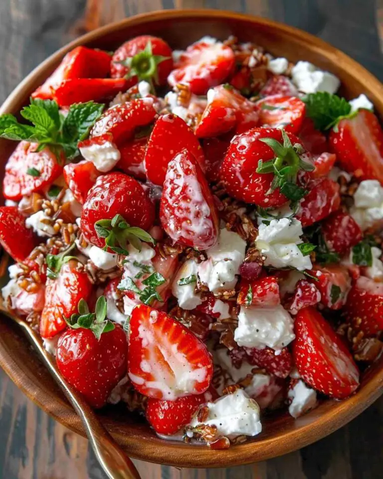 Strawberry Crackle Salad