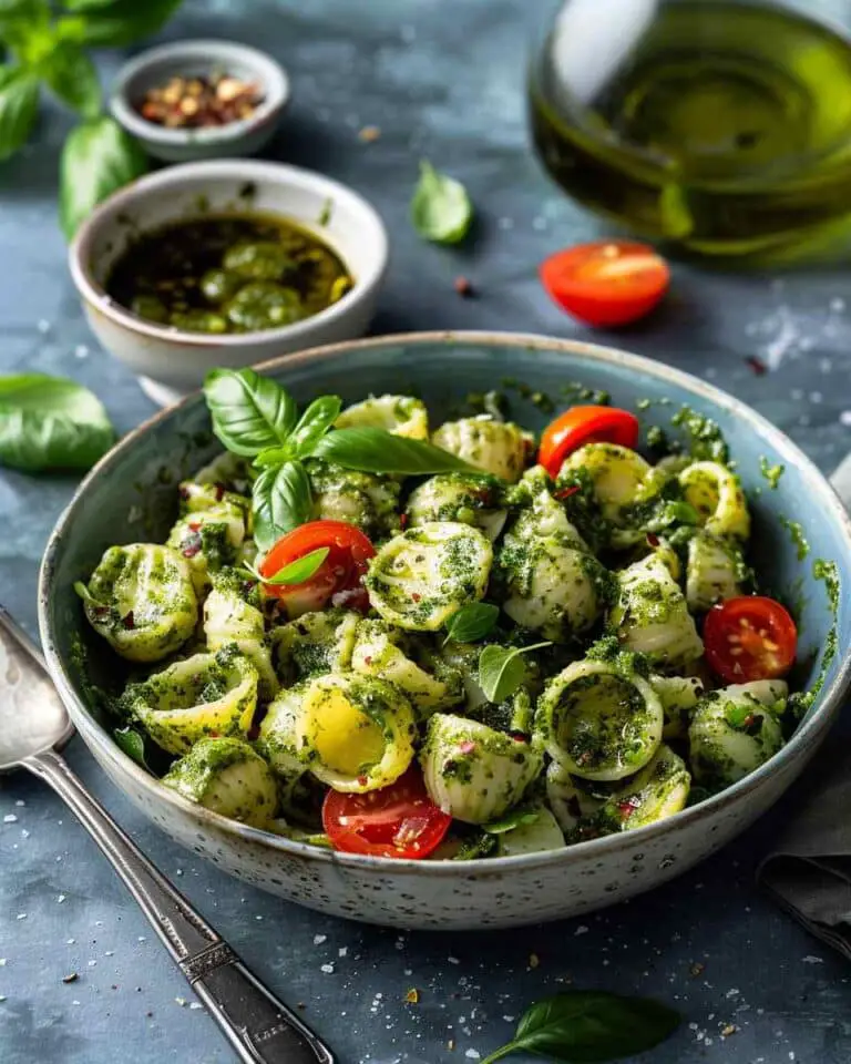 Pasta Salad with Basil Pesto