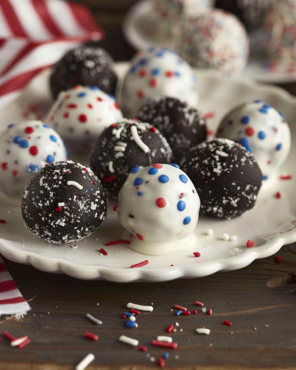 Patriotic Oreo Balls Recipe 5 Patriotic Oreo Balls Recipe