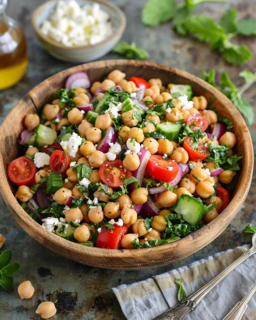 Mediterranean Chickpea Salad