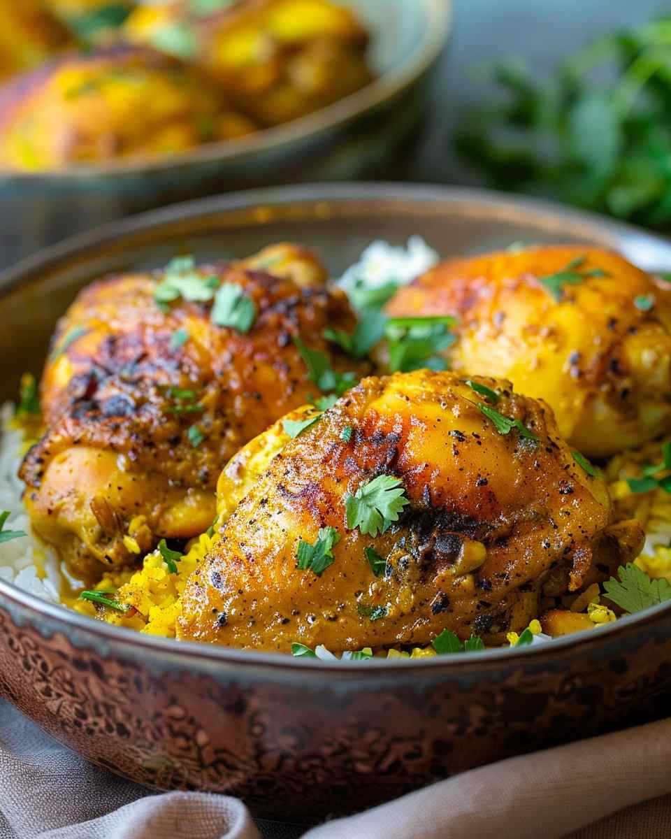 Easy Baked Curry Spiced Chicken Thighs 6 Easy Baked Curry Spiced Chicken Thighs