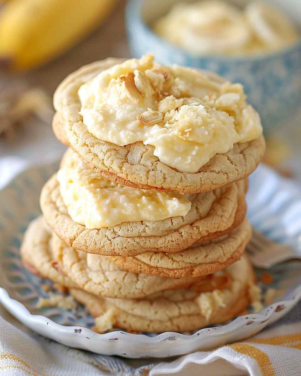 Banana Pudding Cookies