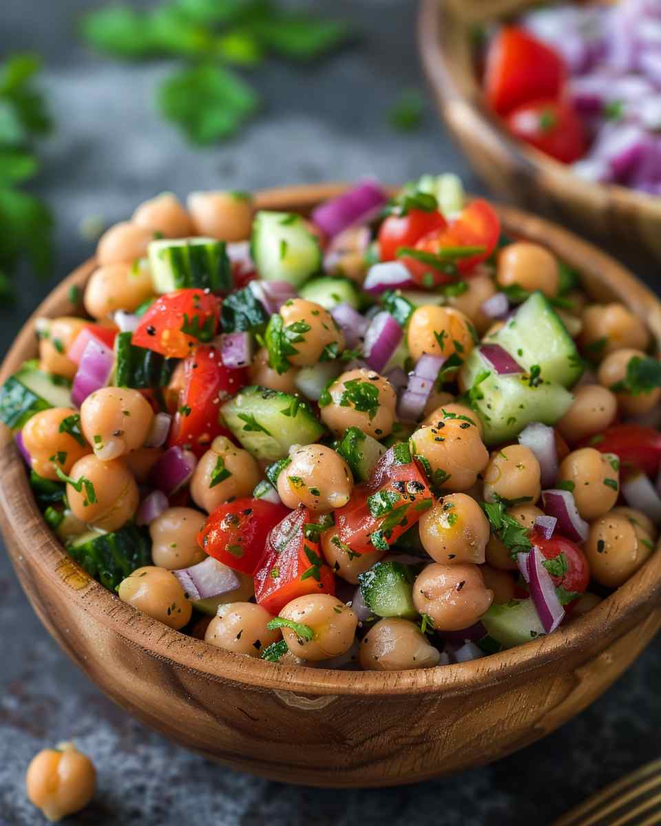 Mediterranean Chickpea Salad 6 Mediterranean Chickpea Salad