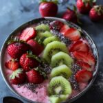 Strawberry Kiwi Smoothie Bowl