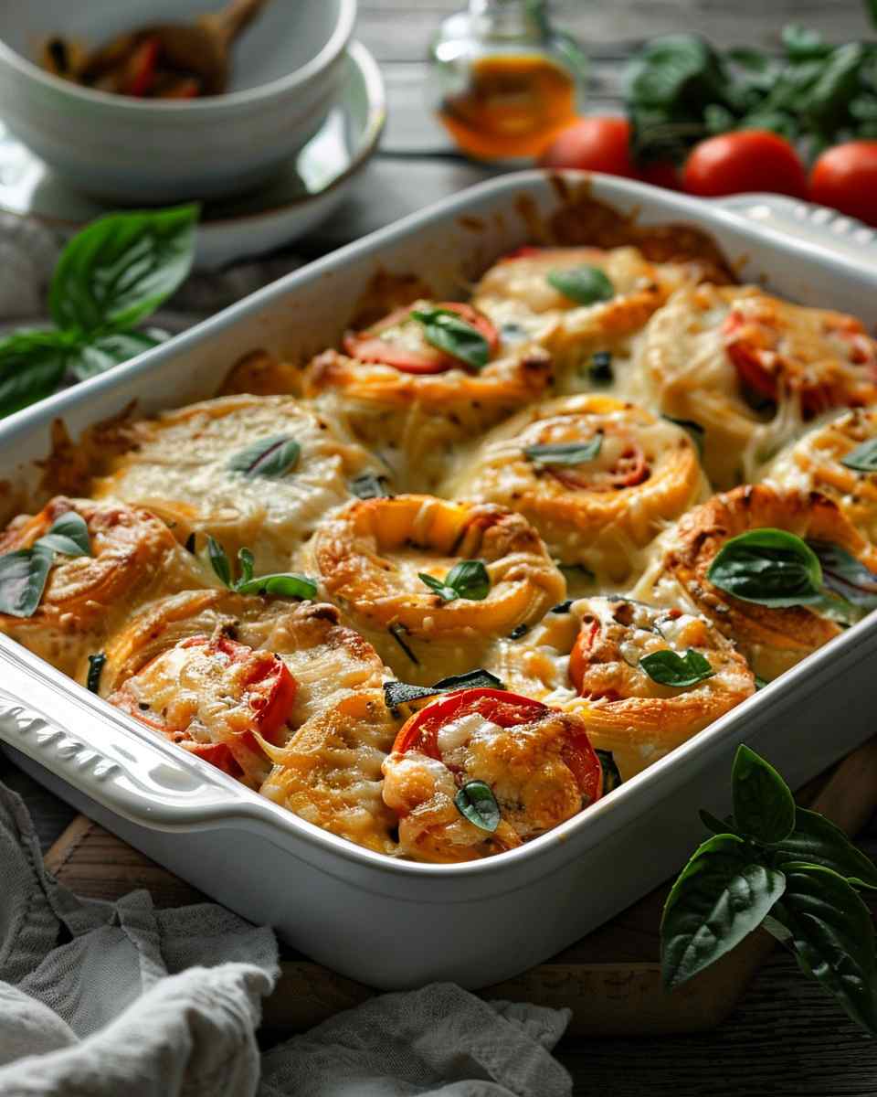 Cheesy Baked Vegetable Rolls 5 Cheesy Baked Vegetable Rolls