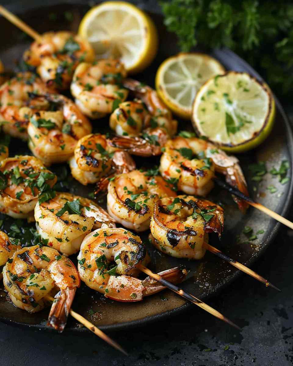 Grilled Margarita Shrimp