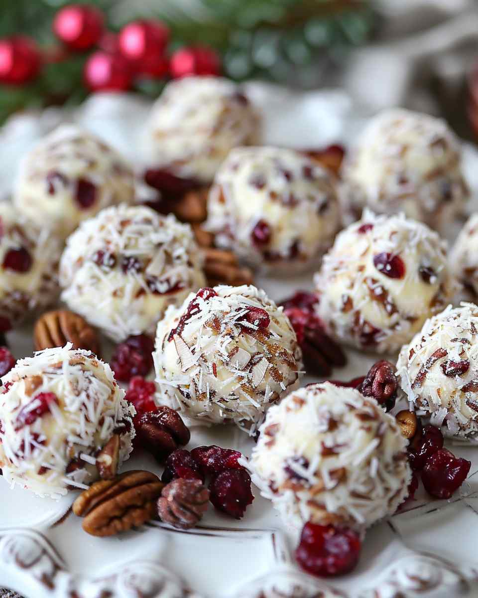 Cranberry Pecan Goat Cheese Balls 5 Cranberry Pecan Goat Cheese Balls