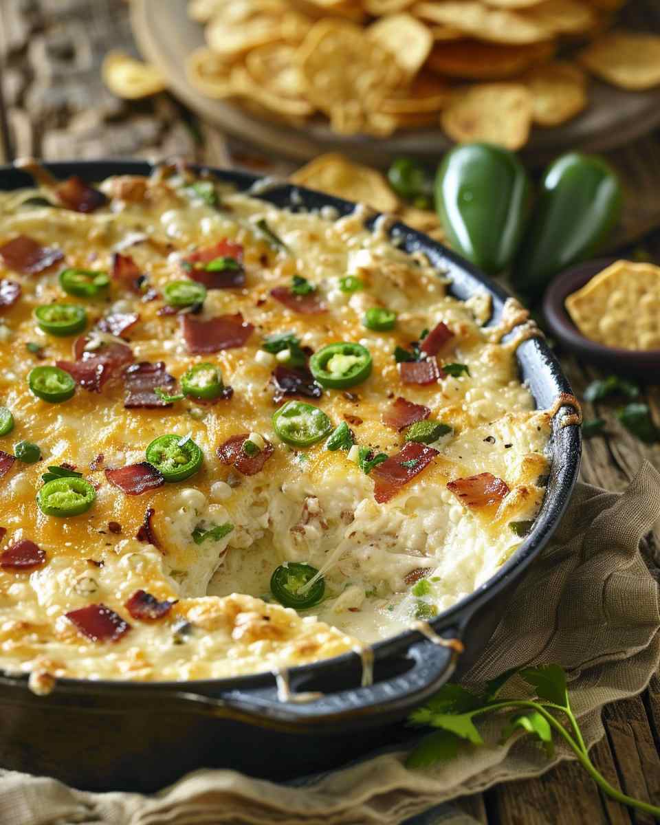 Jalapeño Popper Dip 6 Jalapeño Popper Dip