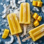 Coconut Mango Popsicles
