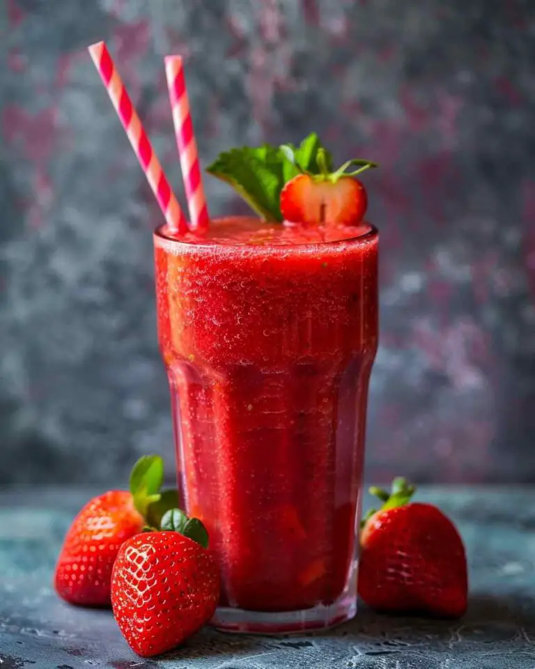 Easy Strawberry Juice