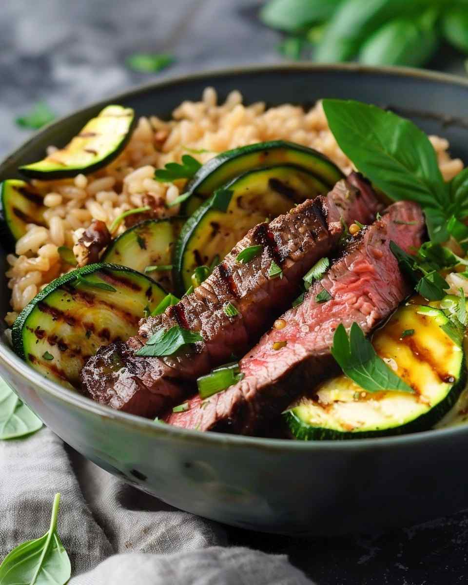 Cozy Grilled Steak Bowl with Zucchini 5 Cozy Grilled Steak Bowl with Zucchini