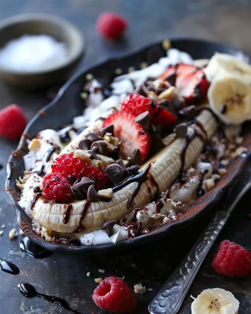 Healthy Banana Split 5 Healthy Banana Split
