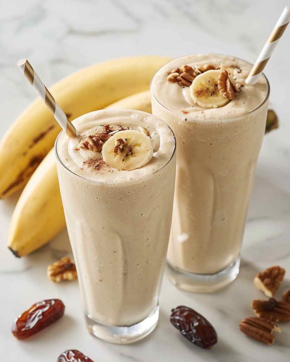 Creamy Banana Date Smoothie 6 Creamy Banana Date Smoothie
