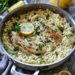 Creamy Lemon Chicken Orzo