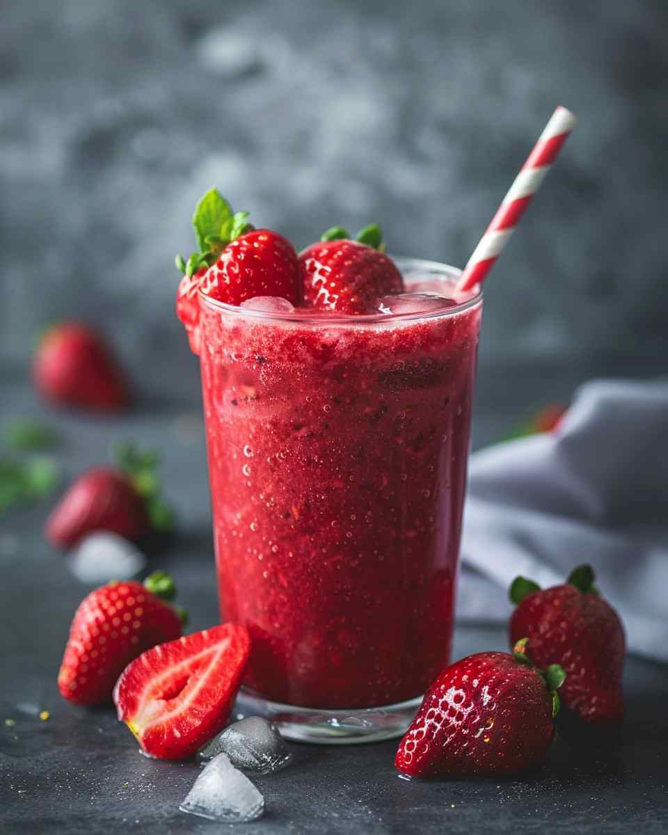 Easy Strawberry Juice