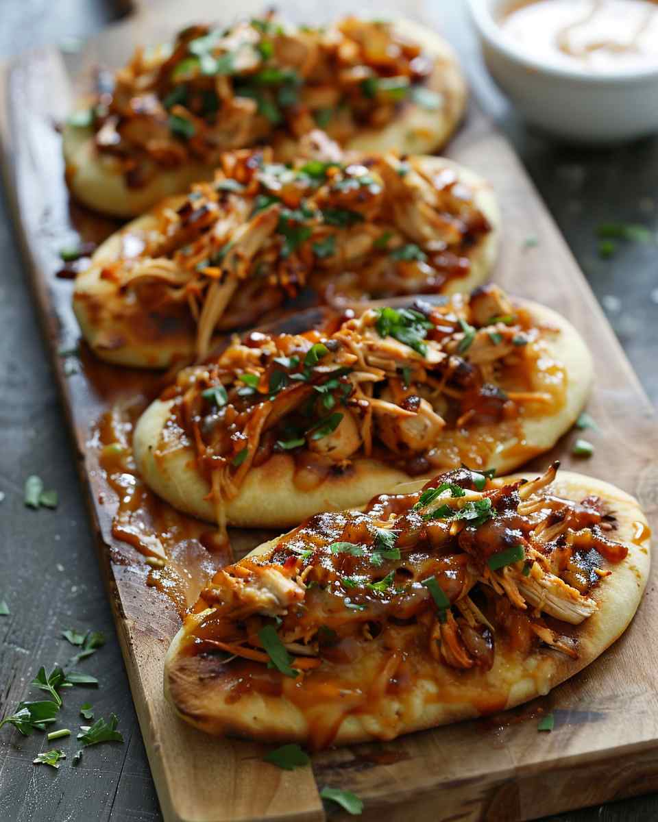 BBQ Chicken Flatbreads