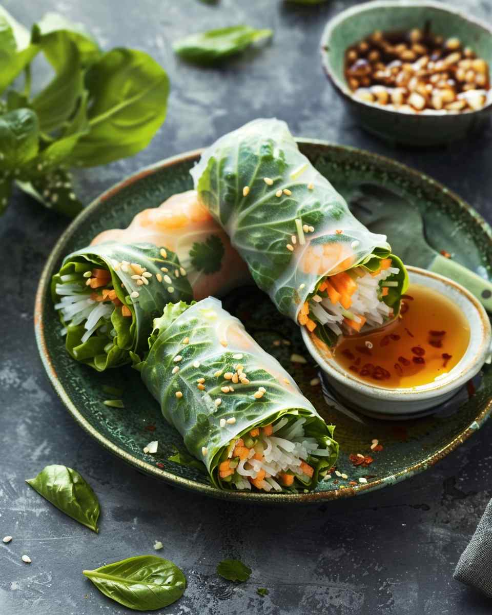 Lettuce Wrap Summer Rolls 5 Lettuce Wrap Summer Rolls