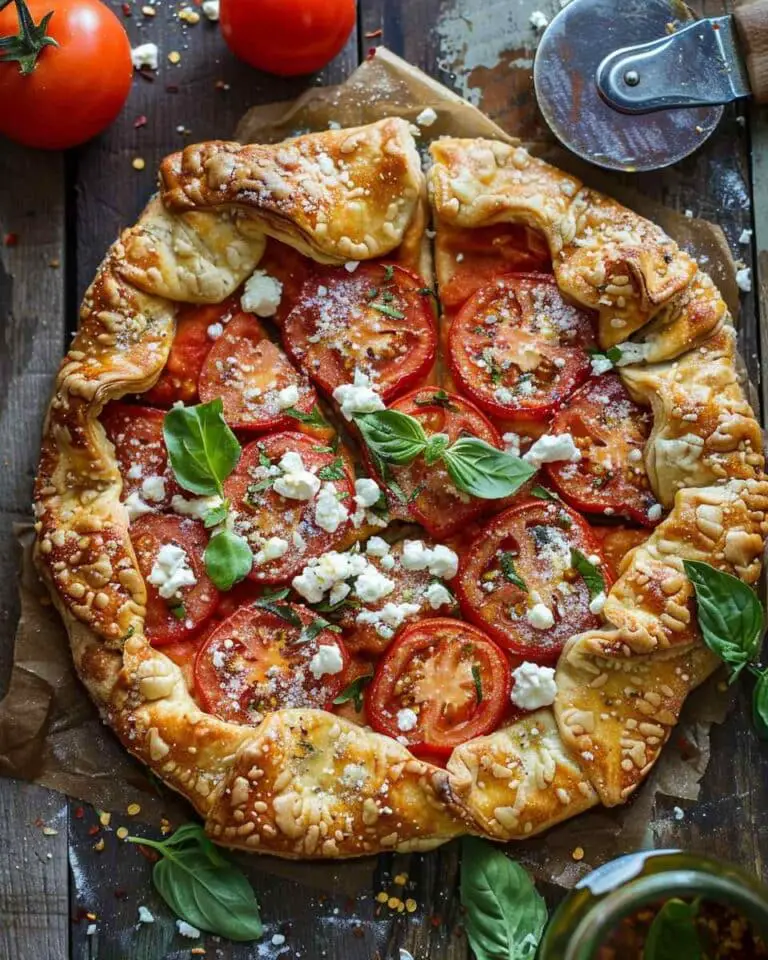 Tomato Feta Galette