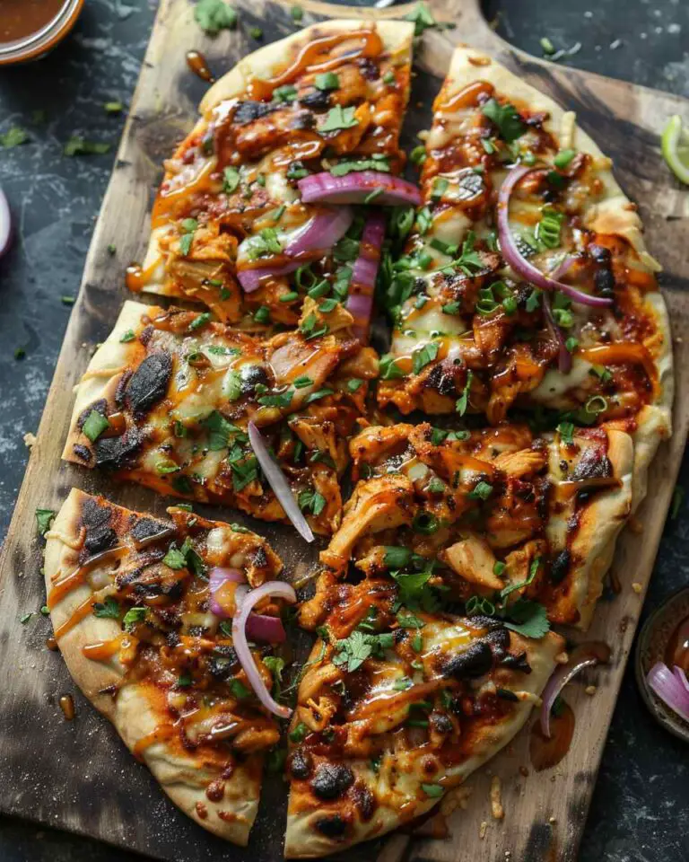 BBQ Chicken Flatbreads