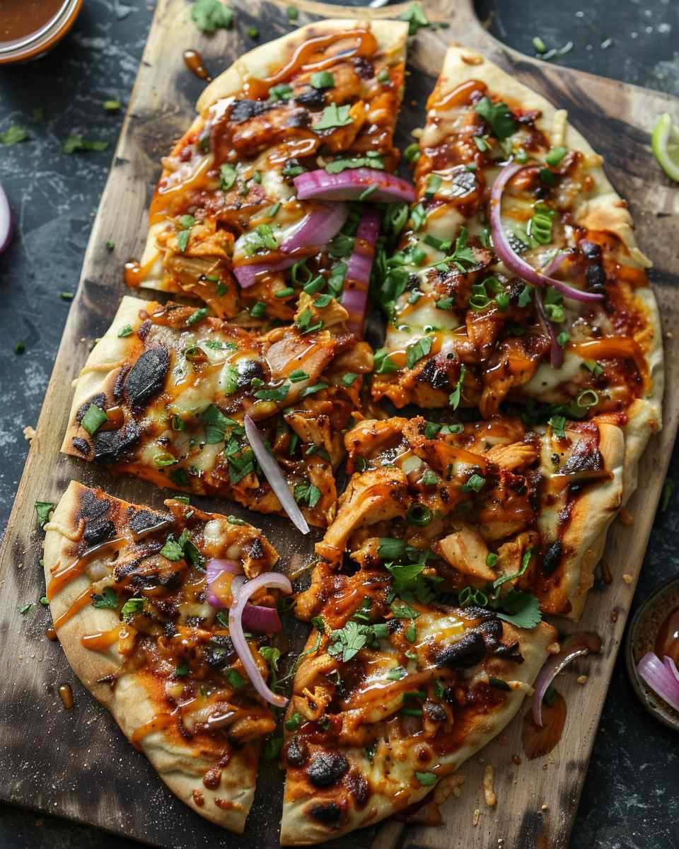 BBQ Chicken Flatbreads