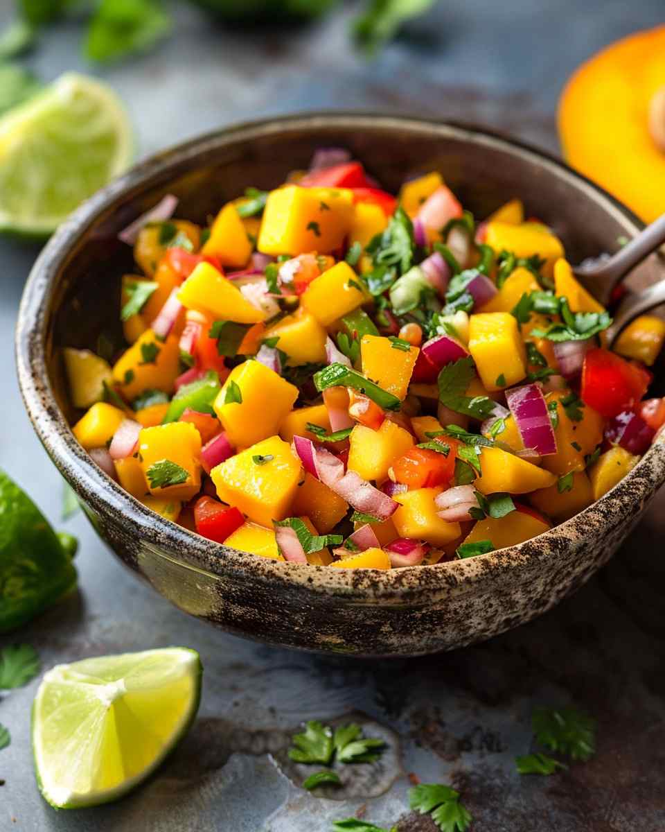 Easy Mango Salsa 5 Easy Mango Salsa
