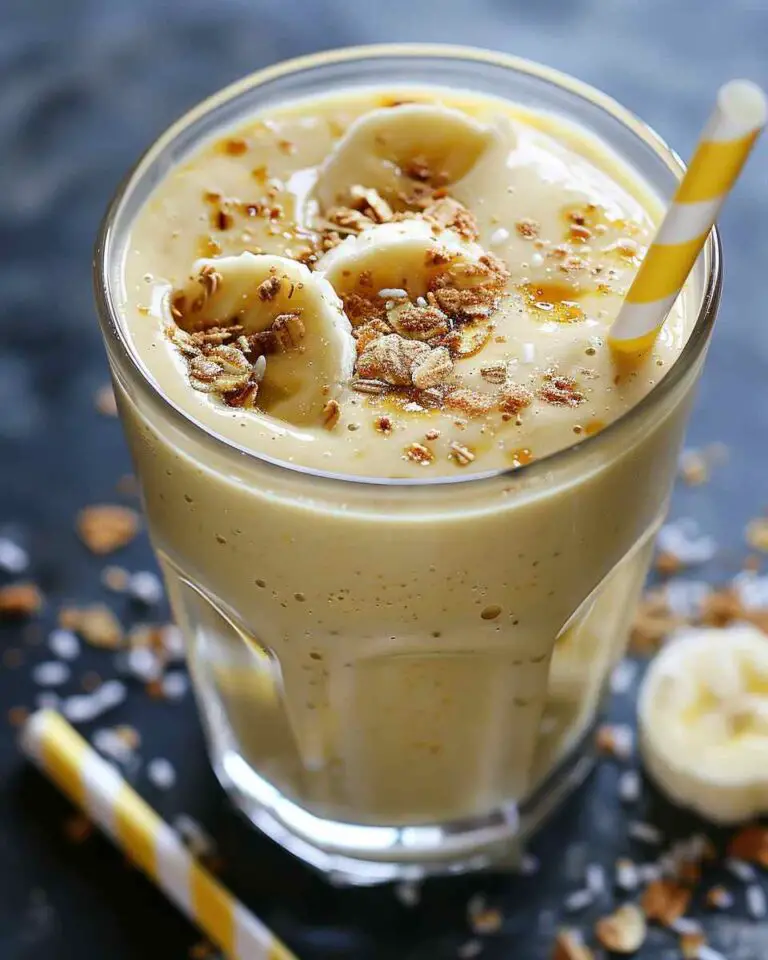 Easy Banana Chamomile Tea Smoothie