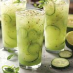 Refreshing Cucumber Melon Cooler
