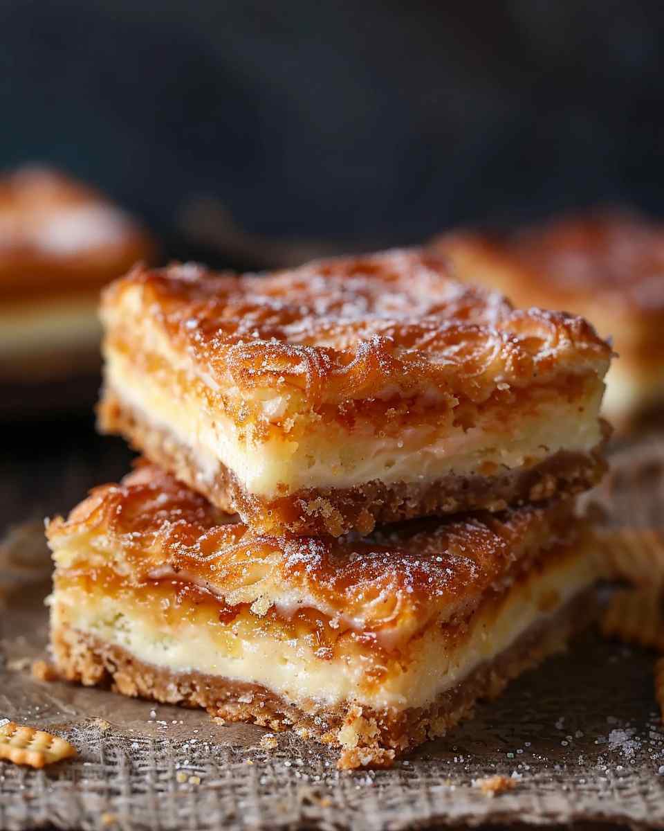 Easy Churro Saltine Toffee Bars with Cinnamon Sugar and Creamy Filling 5 Easy Churro Saltine Toffee Bars with Cinnamon Sugar and Creamy Filling