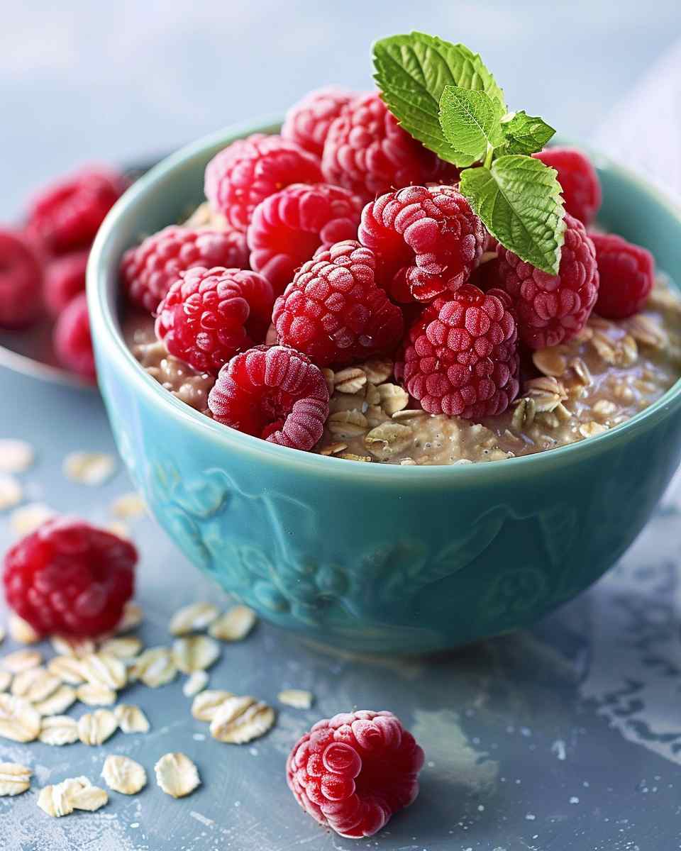Raspberry Oatmeal 6 Raspberry Oatmeal