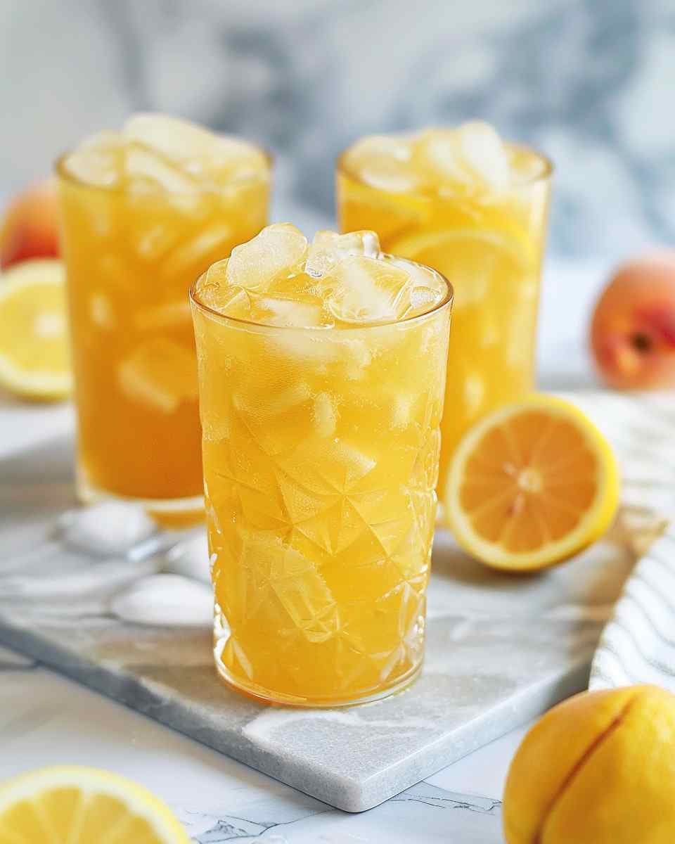 Peach Lemonade 6 Peach Lemonade