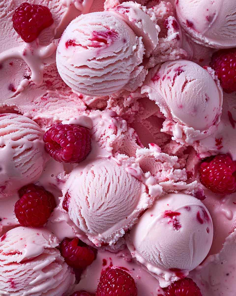 Raspberry Ripple Ice Cream