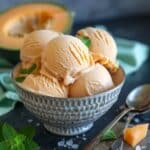 Cantaloupe Sea Salt Ice Cream