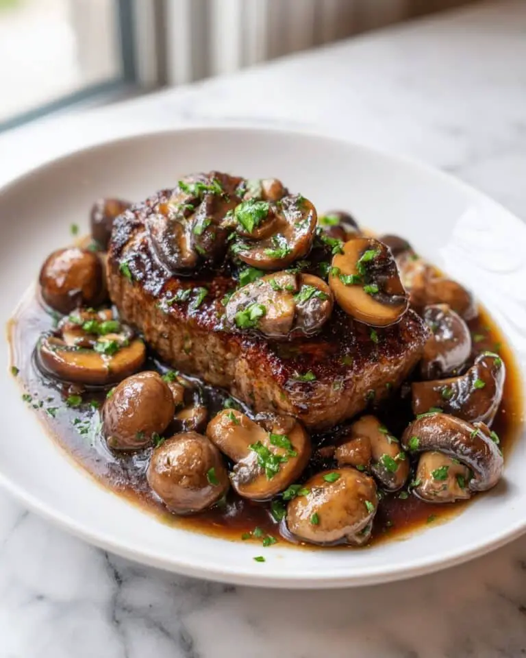Balsamic Glazed Chicken and Mushrooms Recipe