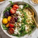 Cherry Plum Goat Cheese Salad Recipe