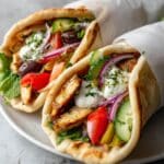 Easy Greek Chicken Gyros Recipe