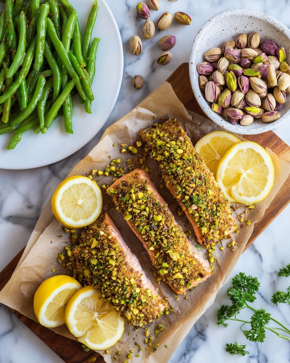 Pistachio-Crusted Salmon Recipe