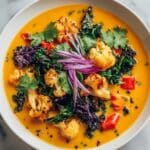 Thai Coconut Curry Vegetable Soup Recipe