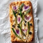 Decorated Focaccia Bread Recipe