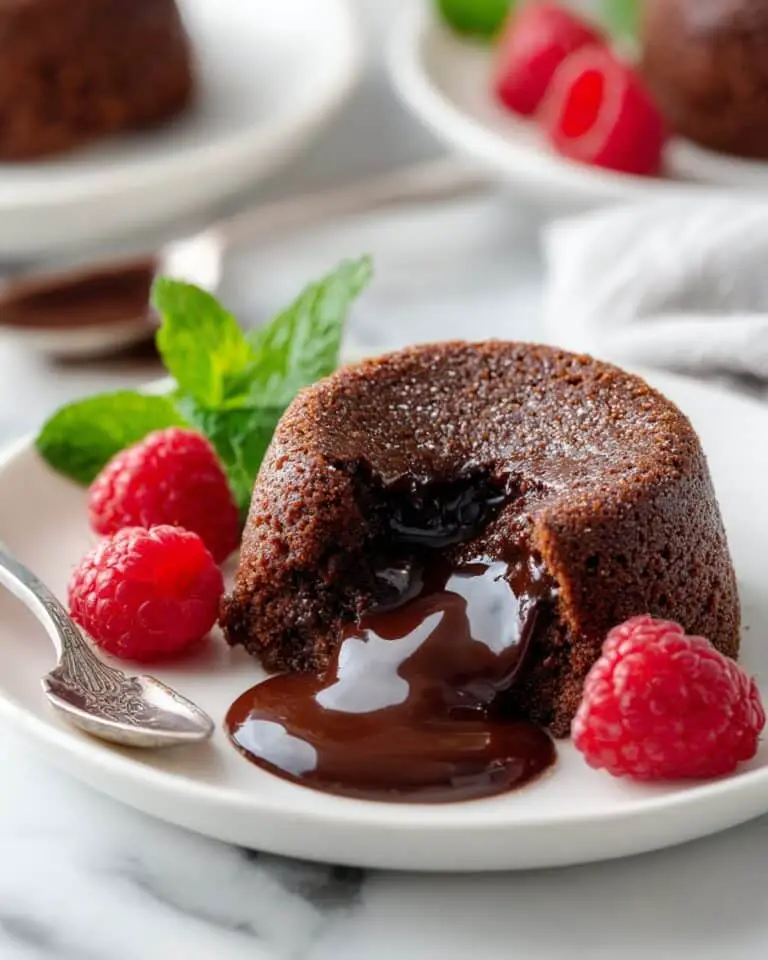 Easy Chocolate Molten Lava Cakes Recipe