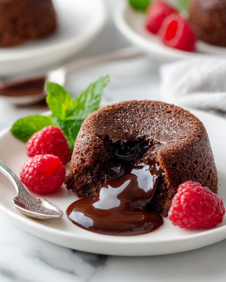 Easy Chocolate Molten Lava Cakes Recipe