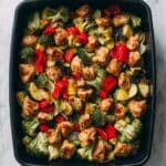Healthy Air Fryer Chicken and Veggies (20 Minute!) Recipe