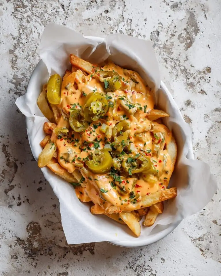 Homemade Nacho Cheese Fries Recipe