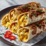 Crispy Buffalo Chicken Wrap in the Air Fryer Recipe