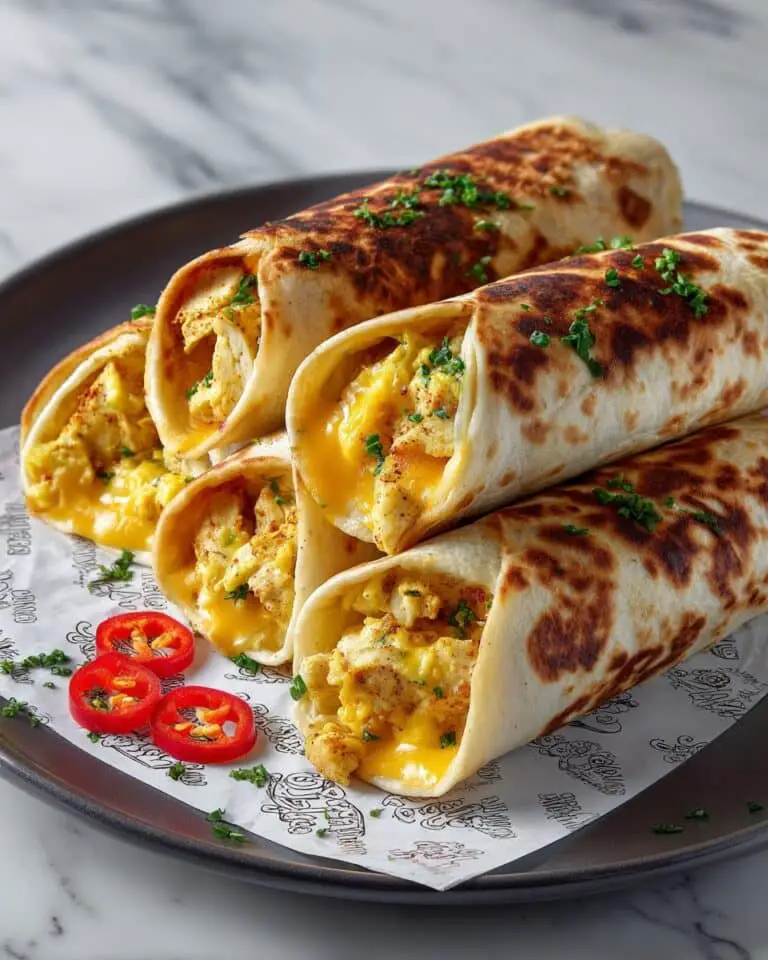 Crispy Buffalo Chicken Wrap in the Air Fryer Recipe