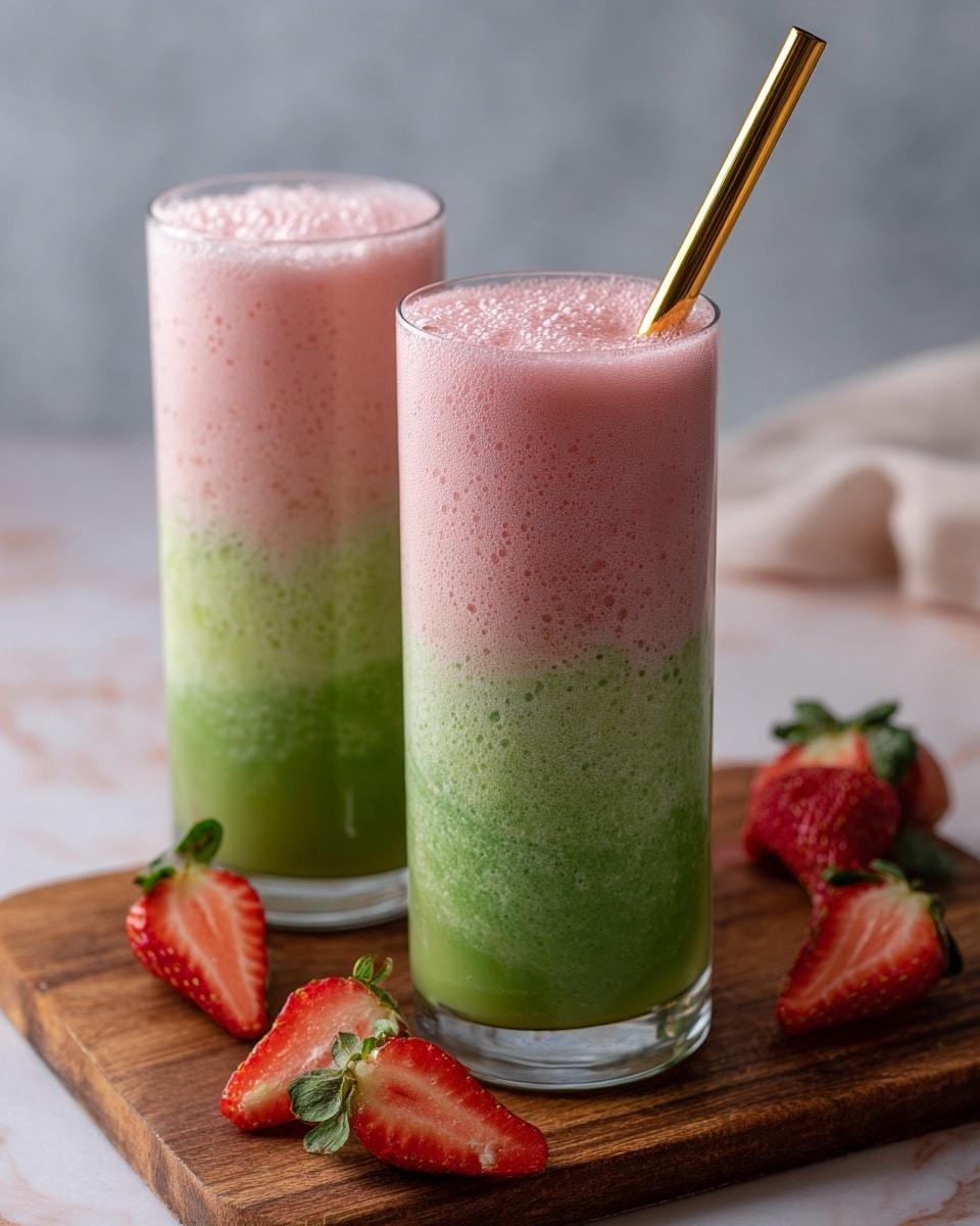 Strawberry Matcha Latte Recipe